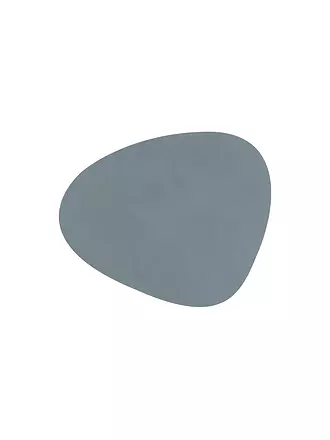 LIND DNA | Sottobicchiere 11x13cm CURVE Red | hellblau